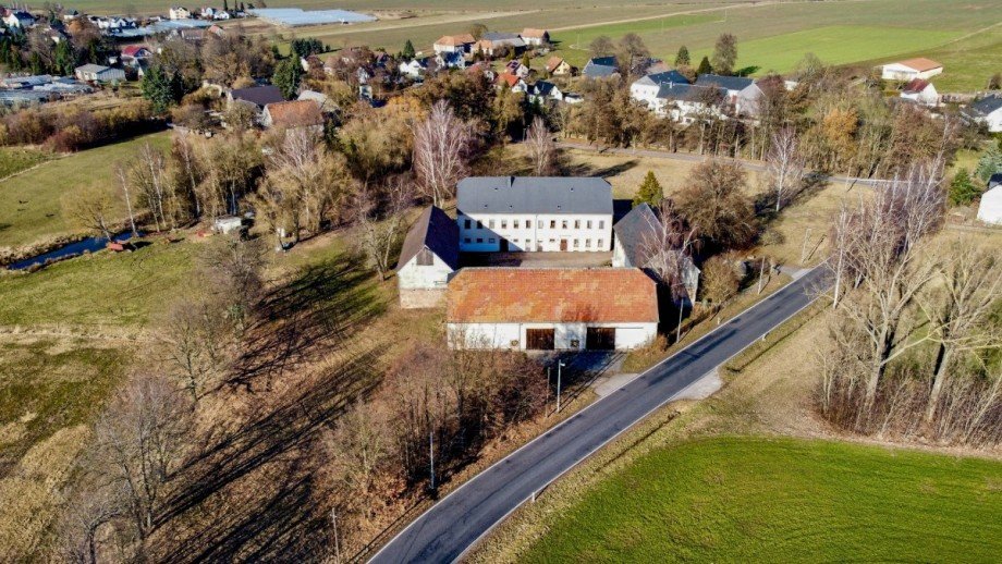 Seitenansicht Bauernhaus Mittweida