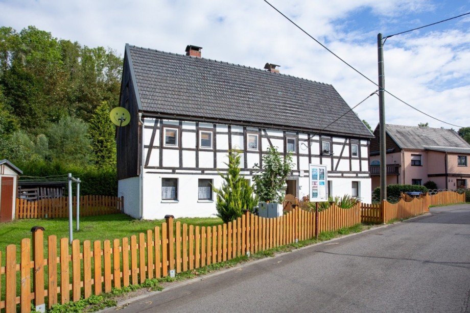 Vorderansicht Einfamilienhaus Olbernhau