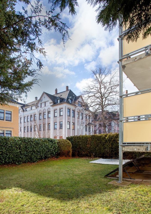 Gr�nfl�che Mehrfamilienhaus Limbach-Oberfrohna