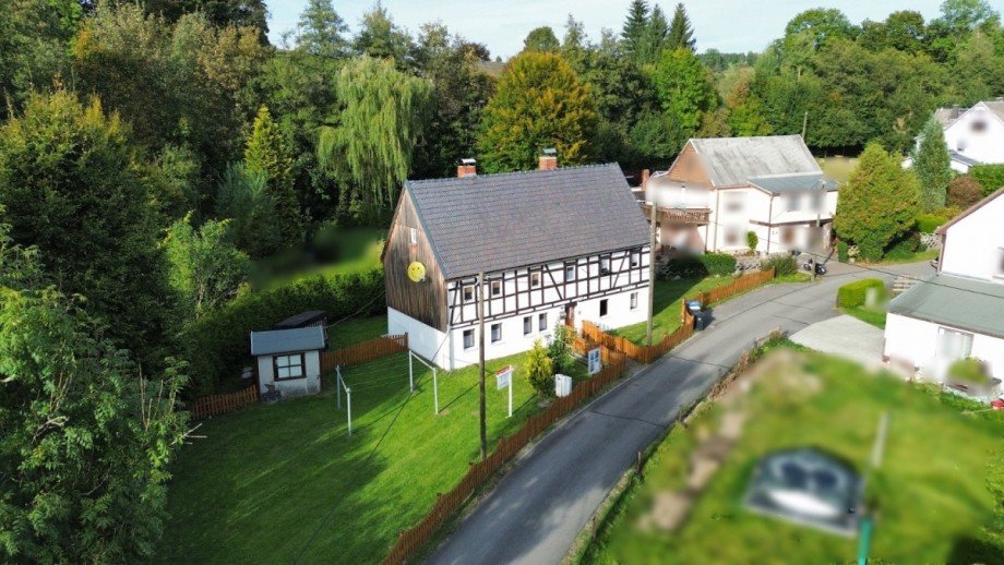 Ansicht Drohne Sust dsgvo Einfamilienhaus Olbernhau