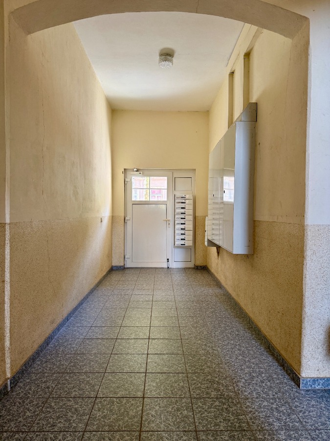Hauseingangsbereich Mehrfamilienhaus Frankenberg