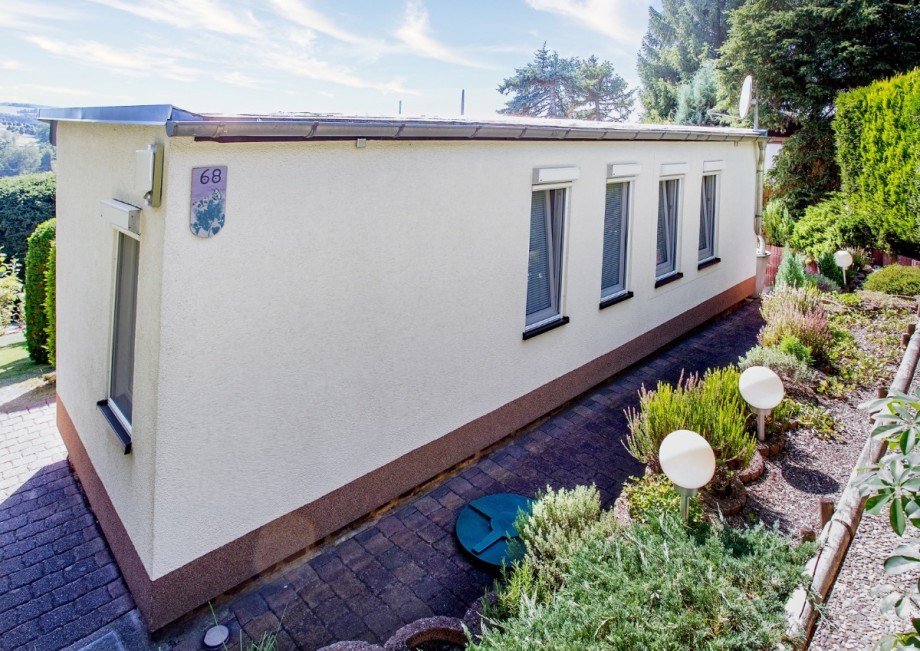 Hinter dem Bungalow Haus Chemnitz