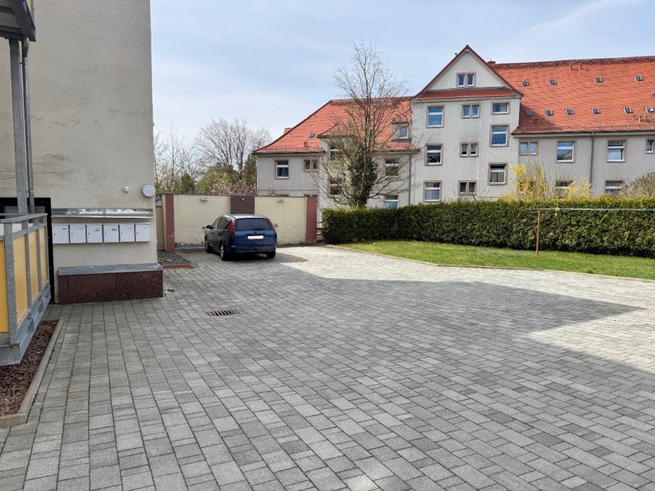 Innenhof Erdgeschosswohnung Chemnitz