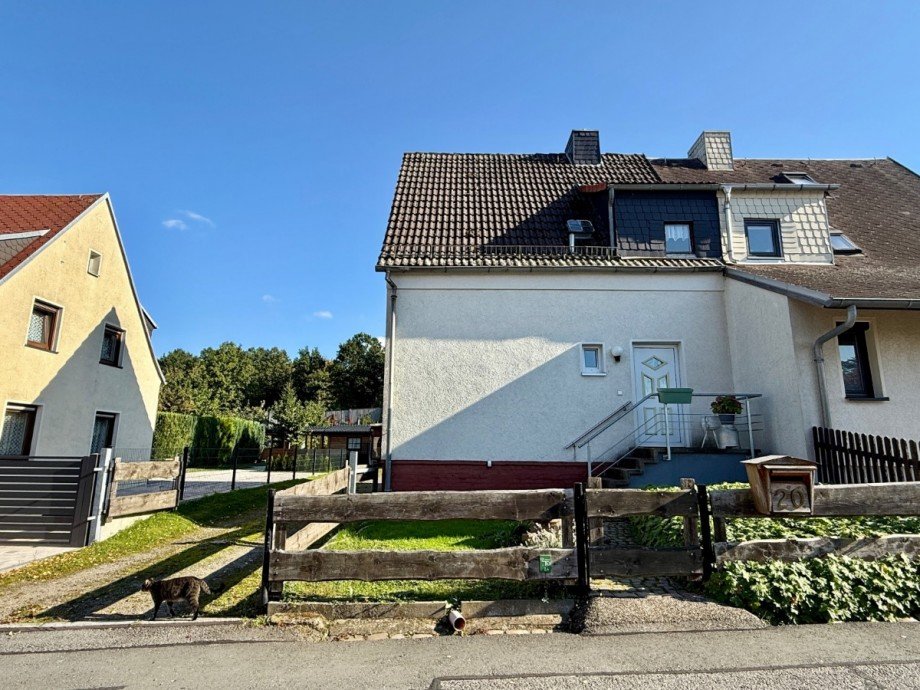 Hausansicht VS Doppelhaush�lfte Chemnitz