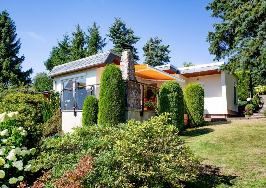 Ansicht Bungalow Haus Chemnitz