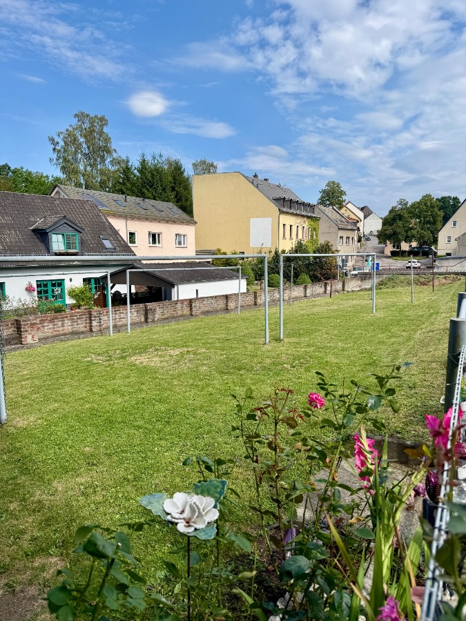 Mietergarten Mehrfamilienhaus Frankenberg