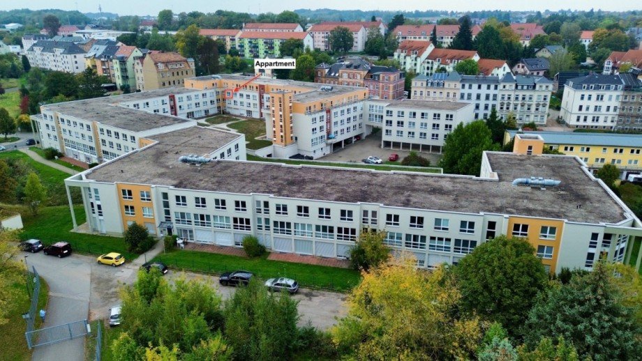 Luftaufnahme Sute Wohnung Mittweida