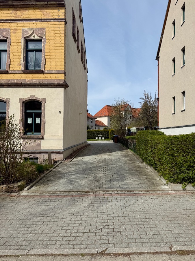 Zufahrt Erdgeschosswohnung Chemnitz