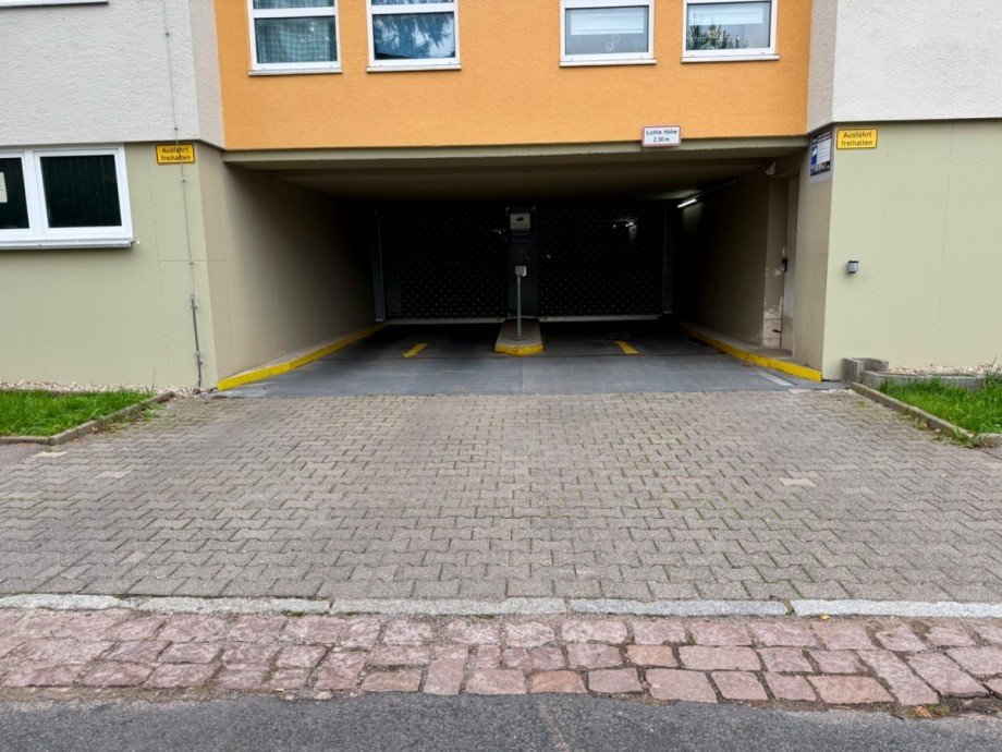 Einfahrt Tiefgarage Wohnung Mittweida