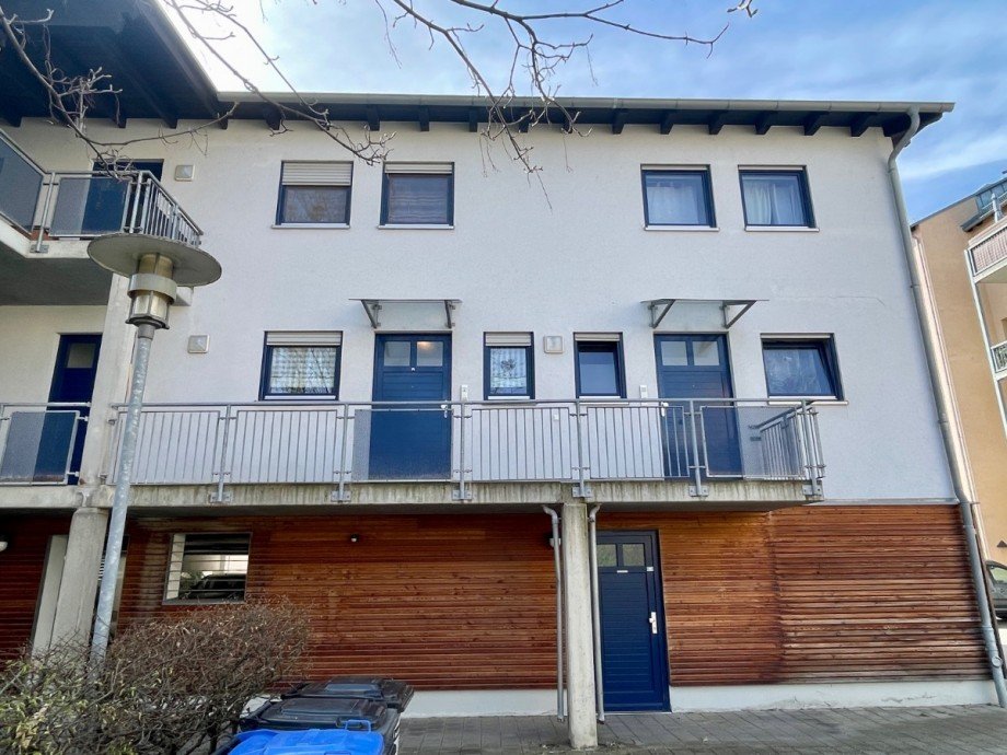 R�ckseite Terrassenwohnung Chemnitz